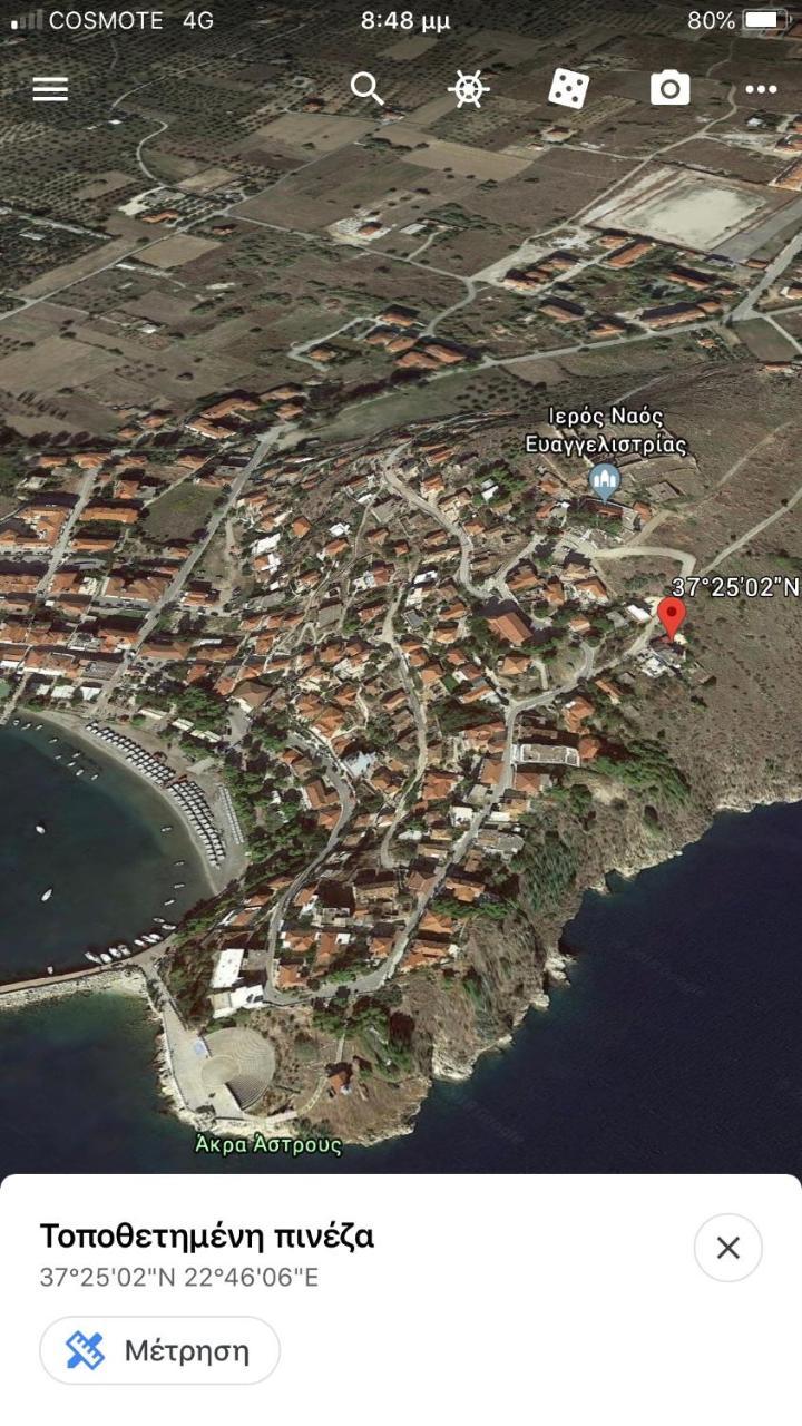 Villa Castle Sea View Parálion Ástros Eksteriør billede